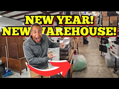 MOVING TO A NEW WAREHOUSE! | Moving Our Small Business