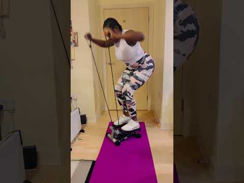 Mini Stepper workout #fitness #ministepper #sunnyfitness #nsppd #homeworkouts