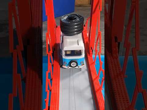 LEGO Bridge vs. HEAVY CARS!