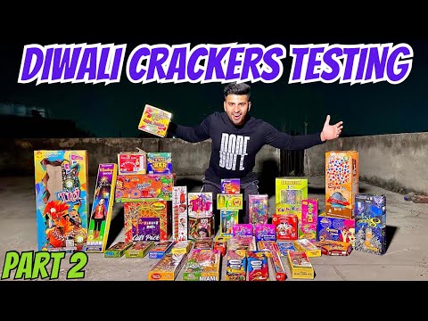 Different Diwali Crackers Testing 2023 | Biggest Sky Shots Testing | Part 2 | Thakur Saurav Vlog