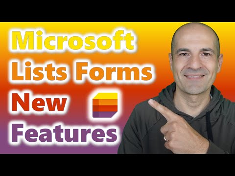 Microsoft Lists forms new features