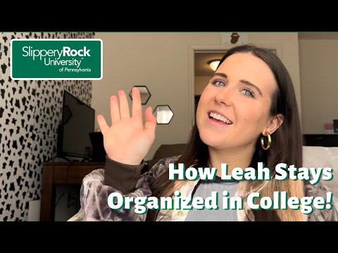 4 Tips for Staying organized in college!