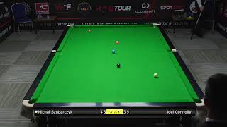 Michał Szubarczyk vs Joel Connolly — European U18 Snooker Championships semi-final