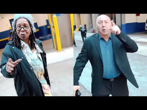 Whoopi Goldberg Gets Into Physical Confrontation With Trump Supporter - Security Rushes In