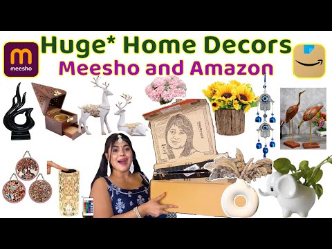 Huge Home Decors From Meesho and Amazon 🫶🏻🎀 #homedecor