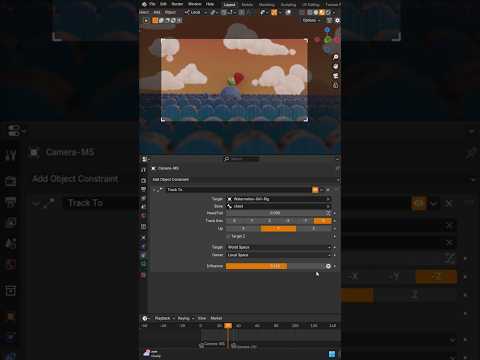 Secret Camera Shortcuts in #blender #3d #tutorial