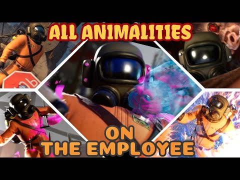 All Animalities Performed on The Employee Mod - Mortal Kombat 1