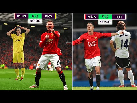 10 Times Manchester United Destroyed Big Teams in the Premier League