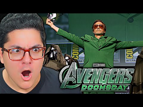 AVENGERS DOOMSDAY REVEAL REACTION!