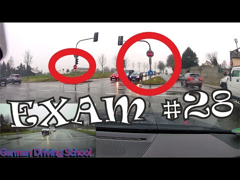 Real Driving Exam #28 - German Driving School - Praxisprüfung