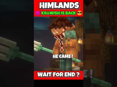 😭smarty pie died | wait for Killwish 😈 #himlands #yessmartypie #ezio18rip #minecraft #shortsfeed