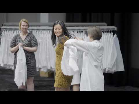 White Coat ceremony at Washington University School of Medicine