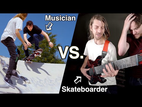 Pro Musician vs. Pro Skateboarder (Aaron "Jaws" Homoki)