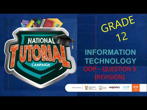 Grade 12 IT Revision Session 1