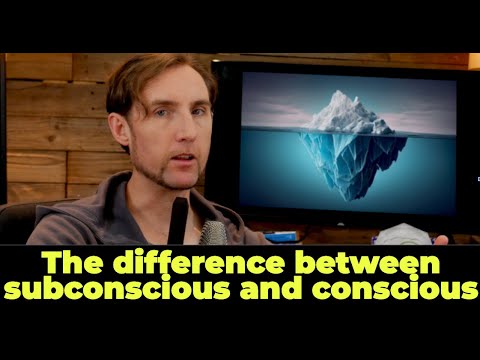 The difference between conscious and subconscious thinking