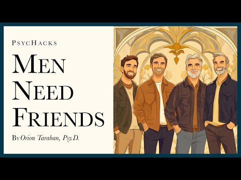 Men need friends: the loneliness problem