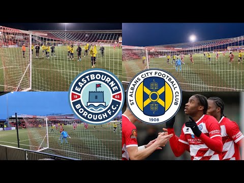 SMALL MARGINS COST SAINTS AT EASTBOURNE! | EASTBOURNE BOROUGH VS ST ALBANS CITY VLOG