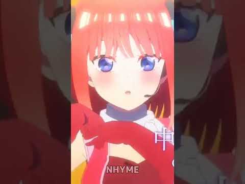 NINO NAKANO - EDIT [Gotoubun No Hayanome] #animegirl #kawaii #waifu #animeedit #amv #shorts