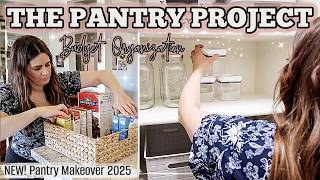 INCREDIBLE PANTRY TRANSFORMATION (Before & After) | Budget Pantry Makeover & Organization