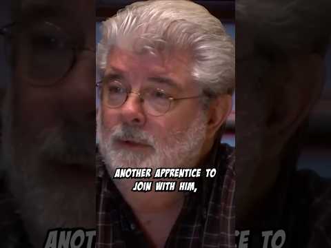 George Explains A Sith Master And Apprentice Dynamic #StarWars #GeorgeLucas #Skywalker #Sith #Shorts