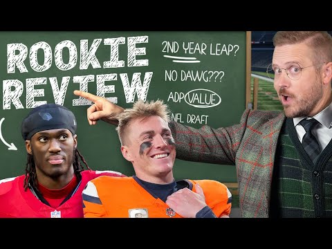 Rookie Review + 2nd Year Star Potential? | Fantasy Football 2025 - Ep. 1722