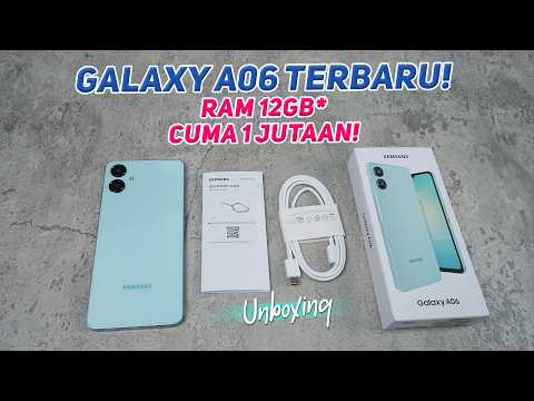 Masih 1 jutaan, versi lebih baru! Unboxing Samsung Galaxy A06!