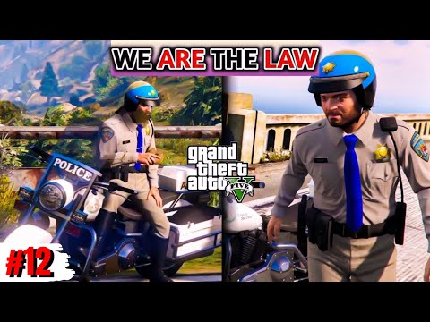 WE ARE THE LAW | MICHEAL & TRAVOR IS IN TRAFFIC POLICE - PLAN STEALLING 2 SPORTS CARS - FRANKINE GTA