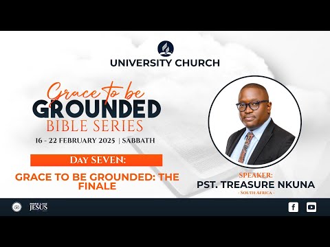 Grace to be Grounded Bible Series  | The Finale | Second service |  22.02.2025