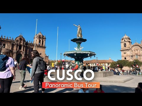 🇵🇪 CUSCO PERU Panoramic BUS TOUR 2024 4K 🚍 City tour Cusco | Things to do in CUSCO PERU