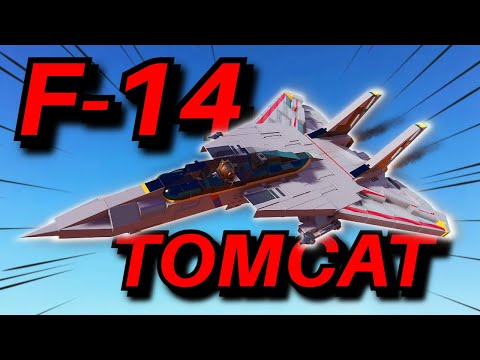 Building An F-14 Tomcat And Using It In PUBLIC Servers!| Trailmakers