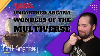 Unearthed Arcana | Wonders of the Multiverse