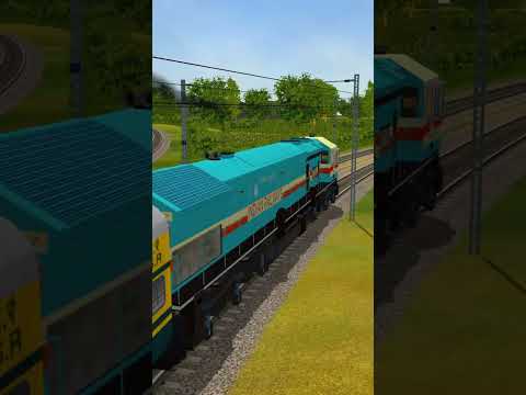 Indian Train Driving | Indian Railways #msts #shorts