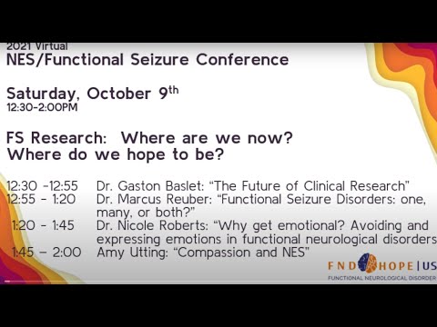 Virtual NES Conference:  Day One - Research | Functional Neurological Disorder |  FND Hope  |