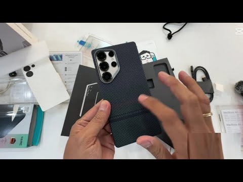 Samsung Galaxy S25 Ultra Titanium Gray unboxing with Accessories?