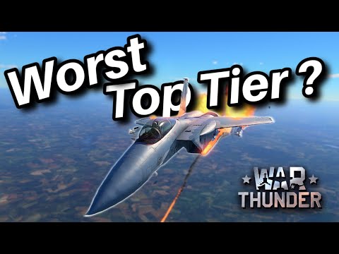 War Thunder, But Using The WORST Top Tier Jet