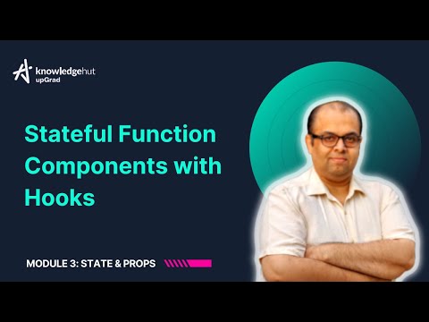 3.2. Stateful Function Components with Hooks | React Tutorial for Beginners | KnowledgeHut