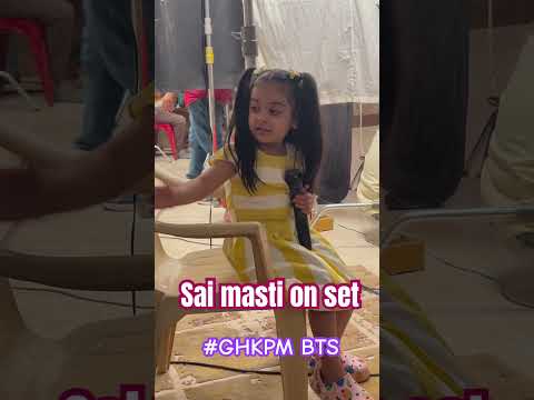 Sai masti on set#amayrakhurana#ghkkpm#viralvideo# #punjabisong#bhavikasharma#ghkkpmoffscreenmasti#yt