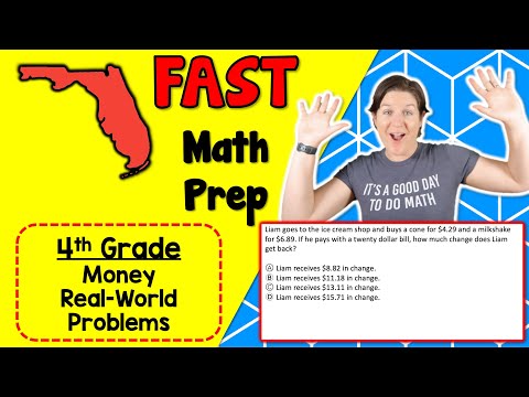 4th GRADE | Florida FAST Math Test Prep FREEBIE | MA.4.M.2.2