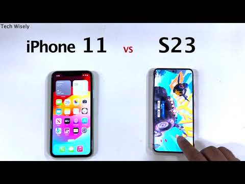 iPhone 11 vs Samsung S23 - Speed Performance Test