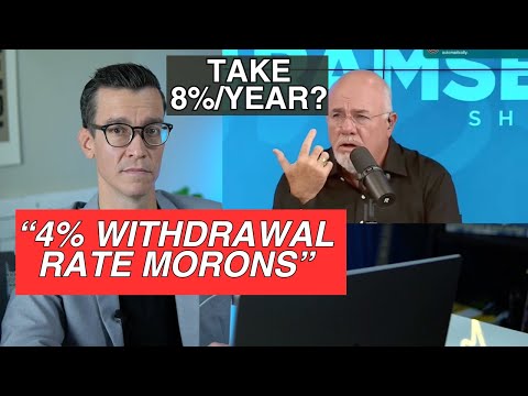 Dave Ramsey Reaction to Safe Withdrawal Rates - 4% Rule or 8% Rule