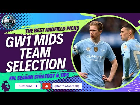 FPL Gameweek 1: The Best Midfield Options | Fantasy Premier League Tips 2024/25