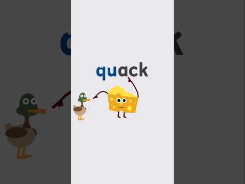 Get Quacking with Hilarious QU Pronunciation Phonics! #phonicsforkids #teachingenglish #digraphs