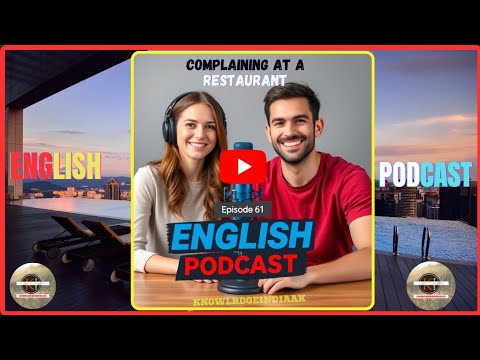 English Podcast Episode 61 | Complaining at a Restaurant | Learn English with Podcast