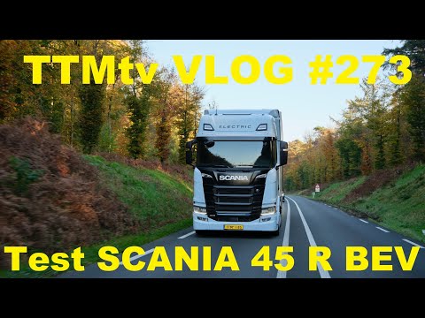 TTMtv VLOG #273 - Test Scania 45 R BEV