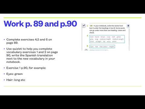 Spectrum 1 unit 7 grammar, corrections p.86, 87 and 88 June 1-5