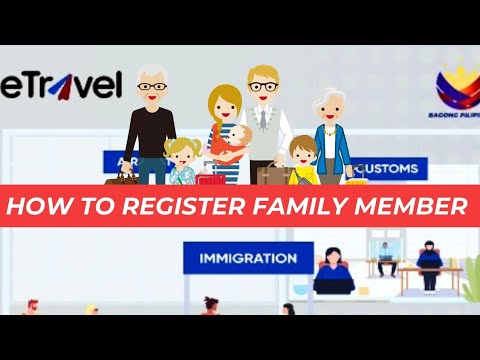 Paano Mag Register sa eTravel Para sa Family Member