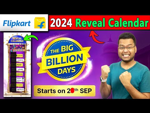 Big Billion Day Flipkart 2024 Banner LIVE | Flipkart Big Billion Day Sale Date, Flipkart Big Billion