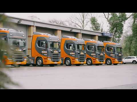 Superb Scania fleet for Duke Distribution supplied by Keltruck