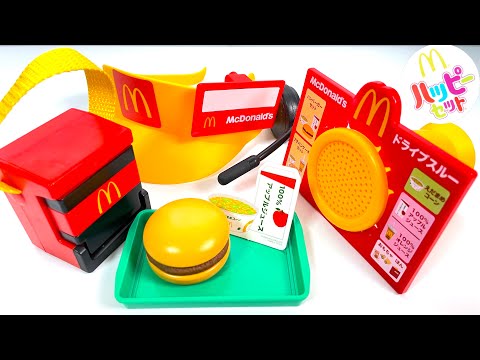 2025/3/7～ Japanese McDonalds happy meal toys McDonald's Pretend Play "unboxing" Japanese candy toys