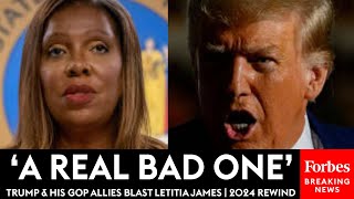 ‘Corrupt New York State Attorney General’: Trump & His GOP Allies Blast Letitia James | 2024 Rewind